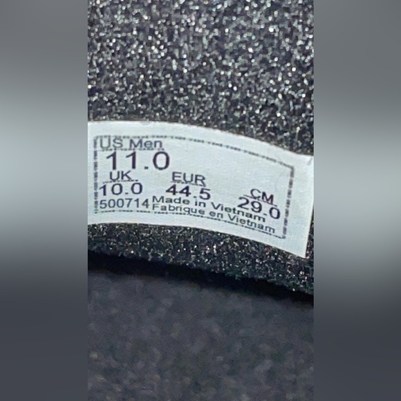 Vans Seldan Low Top “Black/White” Men’s Size 11 - Picture 8 of 9